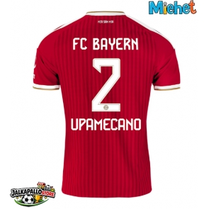 Bayern Munich Dayot Upamecano #2 Kotipaita 2026-27 Lyhythihainen Bayern Munich Dayot Upamecano #2 Kotipaita 2026-27 Lyhythihainen